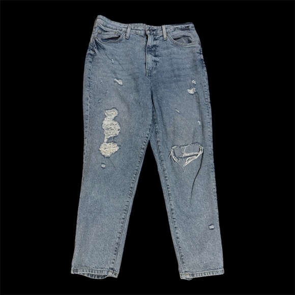 H&M High Waisted Mom Jeans - size 12 - Picture 1 of 2